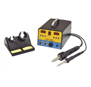 สถานีบัดกรีและบัดกรีระบบดิจิทัล PTH พร้อมฟังก์ชันคู่ปรับอุณหภูมิได้สำหรับอุปกรณ์อิเล็กทรอนิกส์ซ่อม PCB - Product Image 5