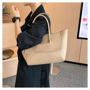 Sac à main de grande capacité de haute qualité, nouveau sac à main féminin, version coréenne, tendance, automne et hiver, rétro, sac à main - Product Image 3