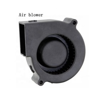 YCCFAN 7525 75x75x25mm DC 5V 12V YBH7525B12 Micro ventilador de aire ventilador centrífugo de alto flujo de aire ventiladores de flujo axial de 75mm