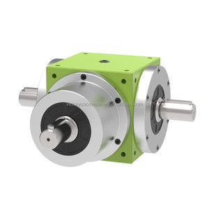 90-độ góc bên phải xoắn ốc bánh răng côn diễn xoắn ốc bevel hộp số Worm Gear Reducer cho máy CNC - Product Image 4