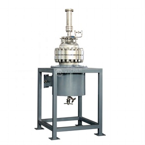 Réacteurs en acier inoxydable bibo de type ouvert de 50 litres avec fermeture à bride, composants essentiels incluant le récipient - Product Image 1