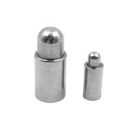 Goupilles à ressort micro courtes avec collier plat