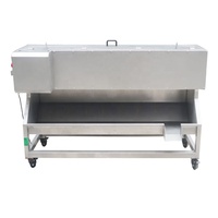 Commerciële Automatische Witte Radijs Wortel Groente Peeling Machine Komkommer Huid Verwijderen Machine Raap Dunschiller