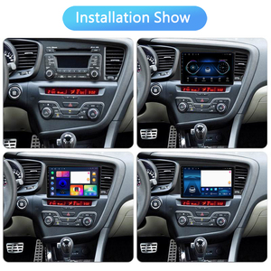 Autoradio <span class=keywords><strong>Android</strong></span> 9 Pollici con Touch Screen, <span class=keywords><strong>BT</strong></span>, DSP, Garanzia 1 Anno per Optima 3 K5 2011-2014, Navigazione GPS, Carplay - Product Image 2