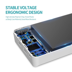 แบตเตอรี่สำรอง <span class=keywords><strong>Romoss</strong></span> Pb10 10000mah รุ่นฮิตที่สุด ปลอดภัยด้วยระบบอัจฉริยะ ช่องเสียบ USB คู่ ดีไซน์บางเฉียบ ขนาดเล็ก - Product Image 5