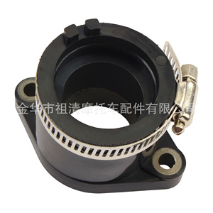 Adaptateur de carburateur de moto ZUQING, connecteur de collecteur d'admission en caoutchouc de 30mm pour XZ100W - Product Image 3