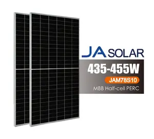 Sunwe Supplier In Stock JAM78S10 Solar JA 435W 440W 445W 450W 455W Longi JA Jinko Solar PV Panels Ready to Ship