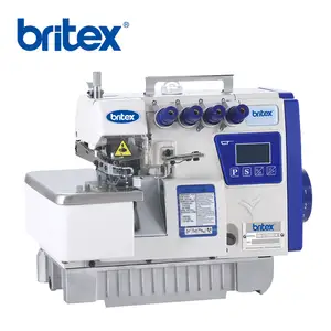 New product Britex Br-GT880E high Speed direct drive three Four five Thread Industrial Overlock Sewing Machine