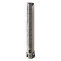Pompes à eau submersibles centrifuges multi-étages en acier inoxydable 304 pour puits profonds, haute efficacité, faible bruit, électriques/solaires