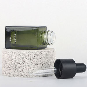 Envase de Cosméticos de Lujo Eric, Cuadrado, 15 ml, 30 ml, 50 ml, Gotero de Vidrio para Aceites Esenciales, Botella para Suero Oud - Product Image 3