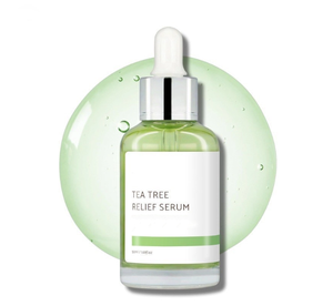 Sérum Apaisant Embossé à l'Arbre à Thé, Vente Chaude, Marque Distributeur, Sérum Visage Naturel Éclaircissant Anti-Imperfections à l'Acide Hyaluronique - Product Image 6
