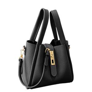 Sac à bandoulière simple en cuir PU haut de gamme couleur unie pour femme, collection 2026, vente chaude - Product Image 6