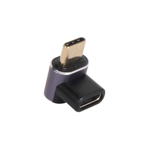 อะแดปเตอร์ VCOM รูปตัว L แบบ <span class=keywords><strong>USB</strong></span>-<span class=keywords><strong>C</strong></span> ความเร็ว 40Gbps <span class=keywords><strong>USB</strong></span> 4.0 <span class=keywords><strong>C</strong></span> <span class=keywords><strong>to</strong></span> <span class=keywords><strong>C</strong></span> สายชาร์จ 100W สำหรับแล็ปท็อป คอมพิวเตอร์ และโทรศัพท์มือถือ - Product Image 3