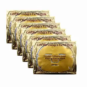 Fabrik eigenmarke geliefert OEM großhandel aufhellende gesichtsmaske 24K gold kollagen goldenes pulver schönheit gesichtsmaske Fabrik
