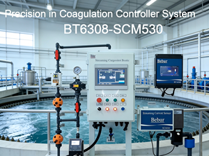 Contrôlez avec précision le dosage du détecteur de courant de streaming en ligne ajouté par coagulant-Bebur SCM520 - Product Image 2