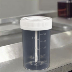 Cangkir plastik sekali pakai untuk wadah koleksi urin pemeriksaan medis - Product Image 4