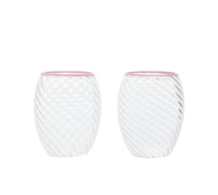 Tasse à café en verre à haute teneur en borosilicate personnalisée en gros