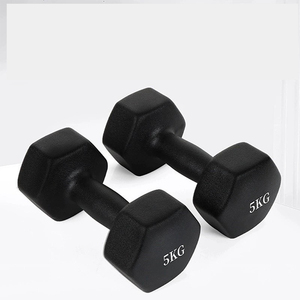 Haltères en néoprène non toxique de 1-20LB de couleur vive pour les exercices de renforcement des bras - Product Image 3