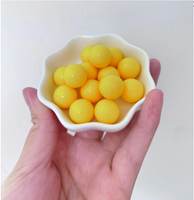 Vente en gros de billes de paintball en plastique POM de couleur personnalisée, calibre 68, 17,3 mm, solides
