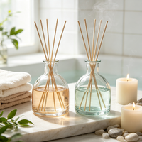 Flacon de parfum 135 ml en verre vide pour le stockage de cosmétiques, emballage pour usage domestique, vente en gros