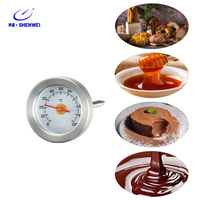 Thermomètre de cuisine miniature en acier inoxydable SW, thermomètre alimentaire à lecture instantanée, excellent outil pour surveiller la température