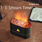 7 couleurs Portable sans fil Rechargeable simulé feu Air flamme arôme diffuseur humidificateur volcan diffuseur