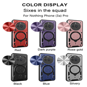 Funda Protectora Lichicase Resistente a Impactos con Ventana Deslizante para la Cámara, para Nothing Phone 4A 4A Pro - Product Image 1