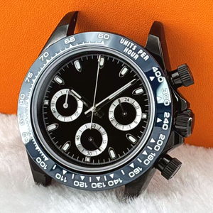 Orologio cronografo impermeabile da uomo della <span class=keywords><strong>serie</strong></span> <span class=keywords><strong>Panda</strong></span> da 39mm con vetro zaffiro blu di Diconna, il modello IT è dotato del movimento VK63. - Product Image 2