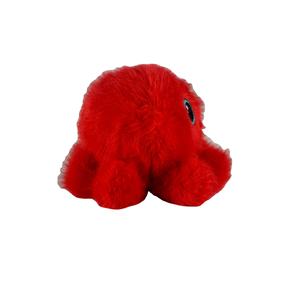 Peluche Polpo <span class=keywords><strong>Rosso</strong></span> Serie Pallina Rimbalzante Antistress Ricamato in Tessuto di Visone - Product Image 5