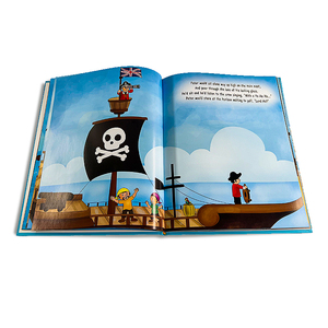 Venta al por mayor de libros impresos personalizados para niños, con ilustraciones, libro de cuentos de tapa dura, impresión de libros de manga de Anime - Product Image 1