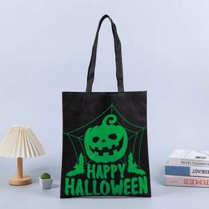 Bolsas de Halloween que brillan en la oscuridad: Bolsas luminosas de calabaza, fantasma y bruja para dulces, ideales para el recuerdo de las calabazas o para las celebraciones de Halloween. - Product Image 6