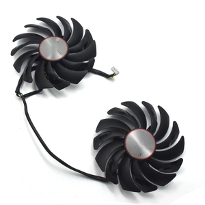 พัดลมระบายความร้อนขนาด 95 มม. รุ่น PLD10010B12HH แบบ 4 พิน สำหรับการ์ดจอ MSI R9 380 <span class=keywords><strong>Armor</strong></span> 2X GTX1080Ti 1080 1070 1060 <span class=keywords><strong>RX</strong></span> 470 480 <span class=keywords><strong>570</strong></span> 580 GAMING - Product Image 1