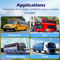 8CH 360 Panoramique MDVR 7 pouces Moniteur 1080P 11 Caméras 4G Wifi GPS Double Carte 2 To HDD Suivi Réel Chariot Élévateur Bus MDVR