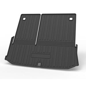 Alfombra impermeable para <span class=keywords><strong>maletero</strong></span> de coche, lámina de fibra de carbono para Toyota Highlander Kluger <span class=keywords><strong>2022</strong></span> - Product Image 2