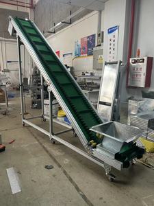 Z-tipi eğimli konveyör yeşil PVC yüksek kaliteli bant konveyör - Product Image 4