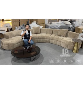 Sectional Couch Set for Living Room Circle Corner <b>Sofas</b> Recliner Combination Furniture Can Be Paired With an Coffee <b>Table</b> - Product Image 1