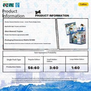 名探偵コナン 漫画テーマバッジシリーズ - 日本からの公式正規アニメグッズメタルバッジ Hz11 - Product Image 4