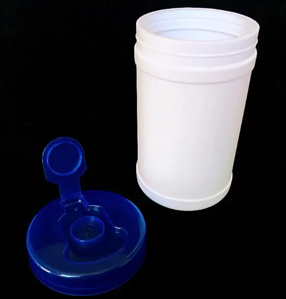 85Mm Diameter 170Mm Hoogte Hdpe Plastic Pull Desinfecteren En Cleaning Doekjes Fles Pot Met Flexibele Deksels