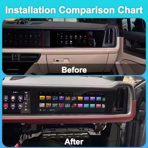 Navihua Android 13 Co-pilot Touch <b>Screen</b> for Porsche Cayenne 2024 Passenger Multimedia Entertainment Carplay Video WIF Player - Product Image 4