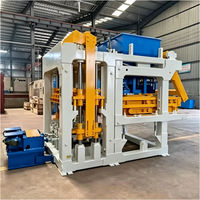 Machine automatique de fabrication de blocs de béton hydraulique QT10-15, ligne de production entièrement automatique de briques creuses en ciment