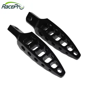 RACEPRO RP0440-1010B Male Mounts Foot Pegs Black Male Mount Design Motorcycle Foot Pegs Footrests For Harley Dyna Sportster