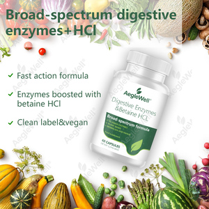 Aeglewell OEM Complément d'enzymes digestives végétales naturelles pour équilibrer la <span class=keywords><strong>flore</strong></span> <span class=keywords><strong>intestinale</strong></span> et <span class=keywords><strong>améliorer</strong></span> la santé digestive - Product Image 3