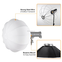 Accessoires pour studio photo 65cm 85cm Lanterne Softbox avec Bowens Mount Studio Light Diffuser Soft Box Photographie Éclairage