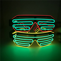 Venta Directa de Fábrica, Gafas LED Inalámbricas |   Accesorios de Fiesta Novedosos Multicolores y Multidiseño Duraderos Los Más Populares