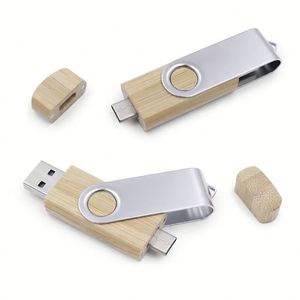 Nuevo Producto Ideal 2026, Memoria USB Ecológica de Bambú con Logotipo Personalizado y Transferencia de Alta Velocidad para el Regreso a Clases - Product Image 3