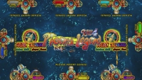 Permainan menembak Video 8 kursi Arcade populer AS 4 Phoenix Legend USA beberapa pemain permainan ikan untuk ruang permainan