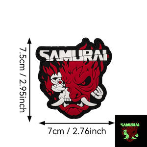 Parche Funcional Cyberpunk de PVC de Goma Suave para Magic <span class=keywords><strong>Stick</strong></span> Air Chapter Wu Shi Band Arasaka, Parches Geniales - Product Image 6