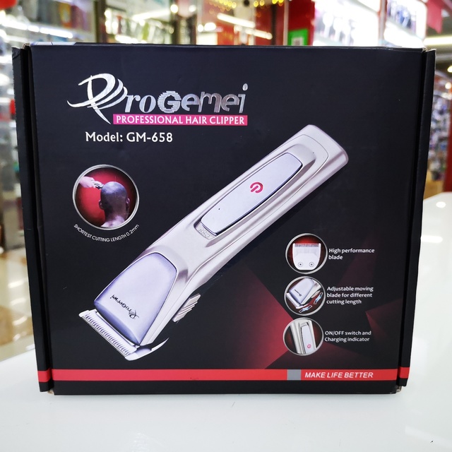 GEEMY PROGEMEI GM658 Electric Rechargeable Beard Trimmer Men Professional Clipper