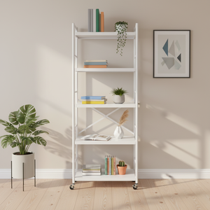 Estante <span class=keywords><strong>de</strong></span> Almacenamiento Metálico Vertical Multinivel Desmontable para Cocina y Sala <span class=keywords><strong>de</strong></span> Estar, Venta al Por Mayor - Product Image 2