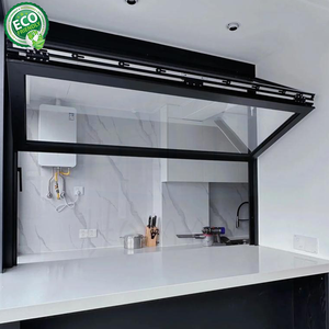 Aluminum Folding <b>Window</b> Double Glass Tempered Glass Aluminum Folding <b>Window</b> Cheap <b>Windows</b> And Doors - Product Image 6
